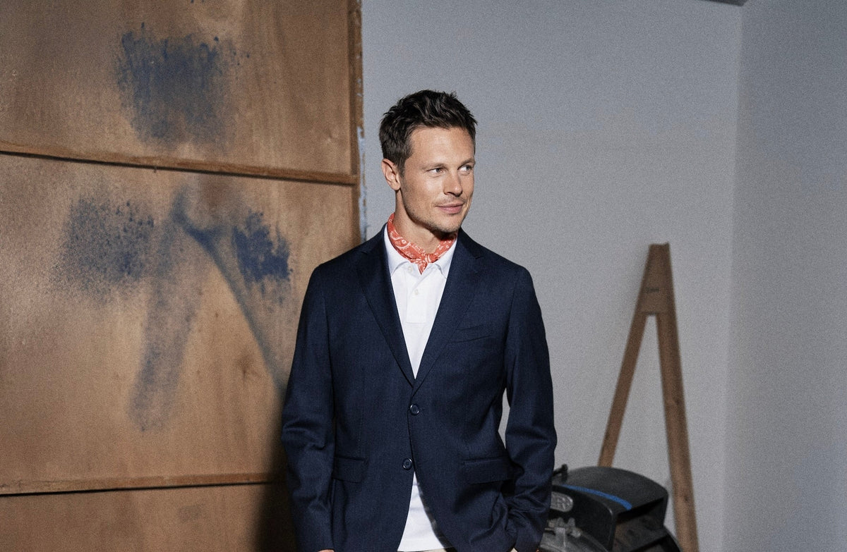 homme pantalon beige