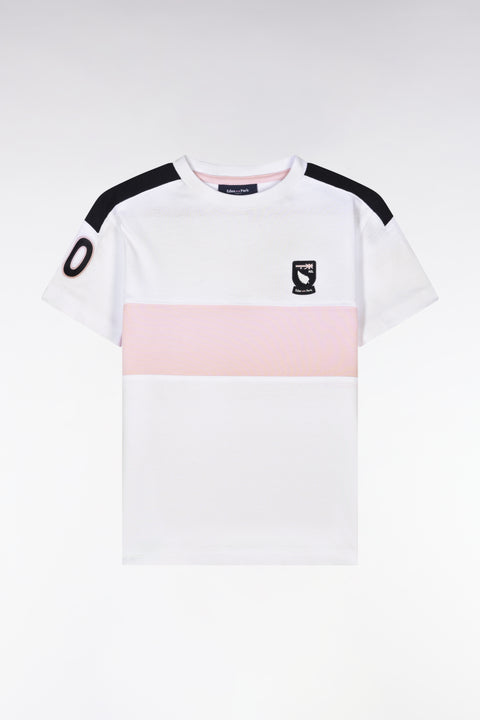 New Zealand white cotton t-shirt straight cut - Image 1