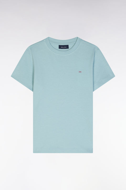 Water cotton t-shirt Water tiered bow tie straight back - Image 1