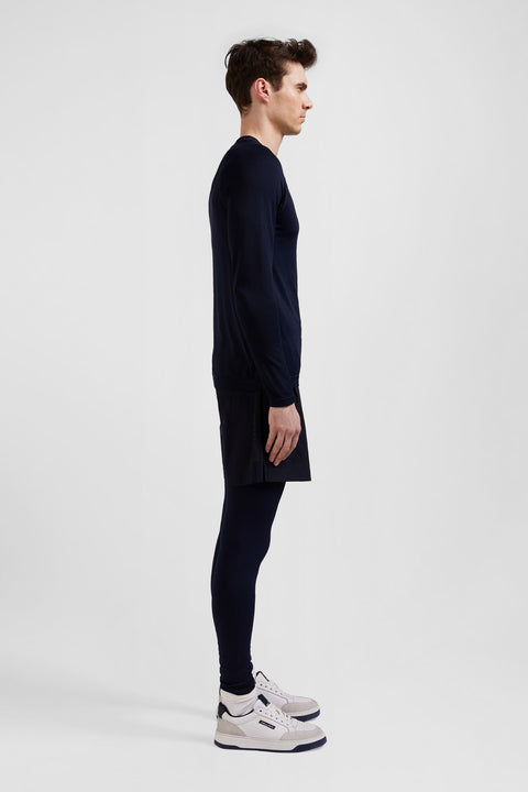 Navy blue sports shorts - Image 2