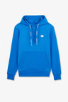 Blue hoodie