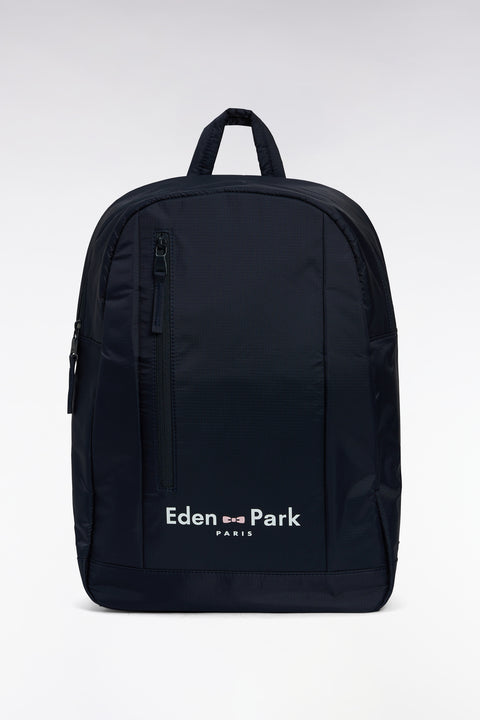 Navy blue backpack with Eden Park logo - Image 2