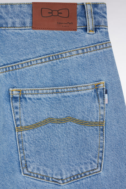 Blue denim 5-pocket boyfriend jeans - Image 2