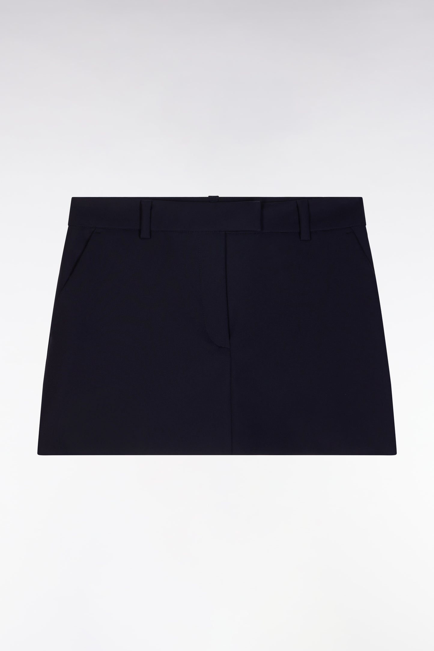 Jupe courte bleu marine