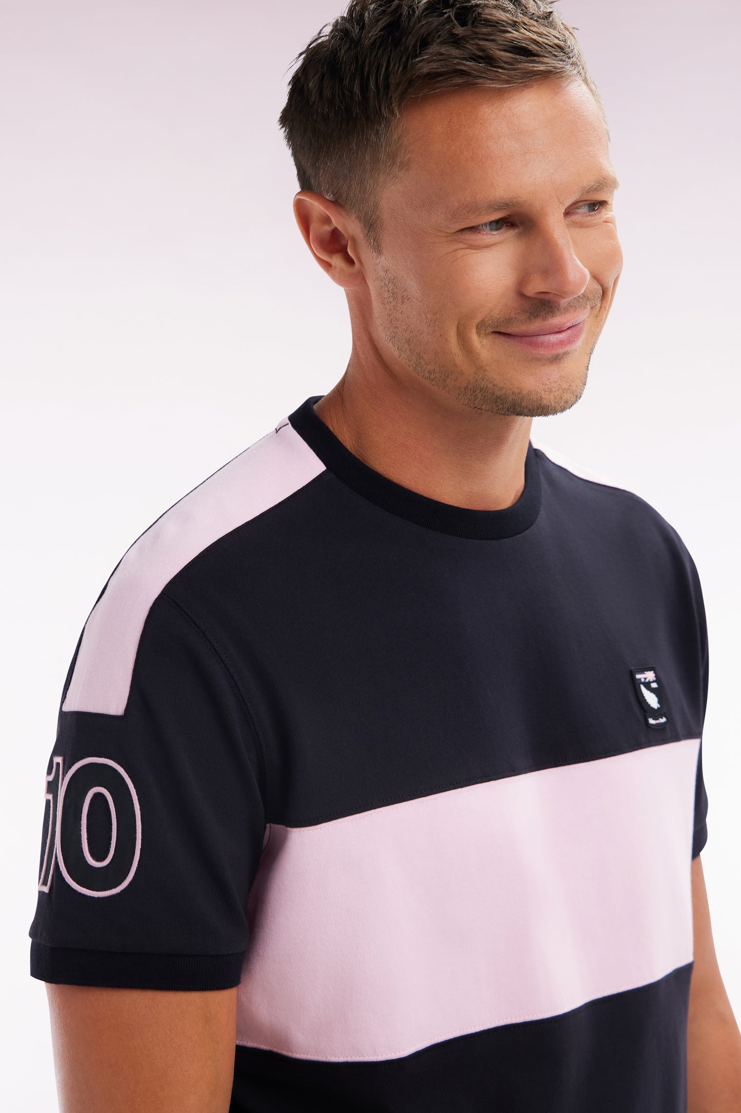 Relaxed-fit New Zealand black cotton T-shirt