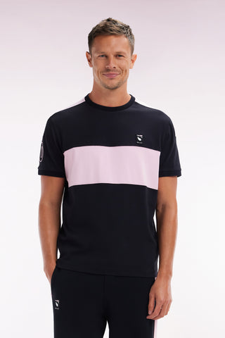 Relaxed-fit New Zealand black cotton T-shirt