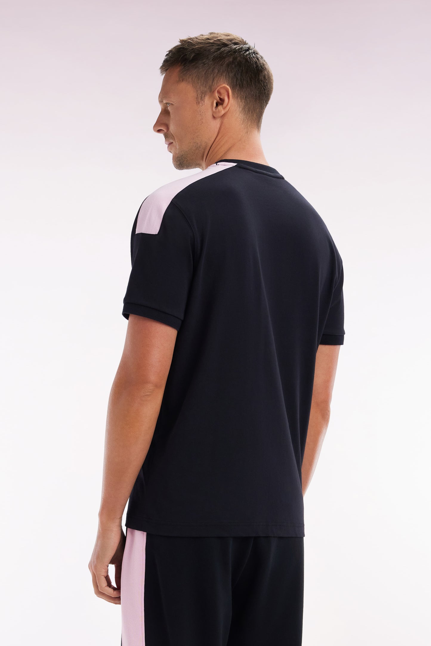 Relaxed-fit New Zealand black cotton T-shirt