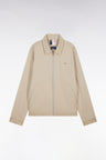 Beige zipped jacket