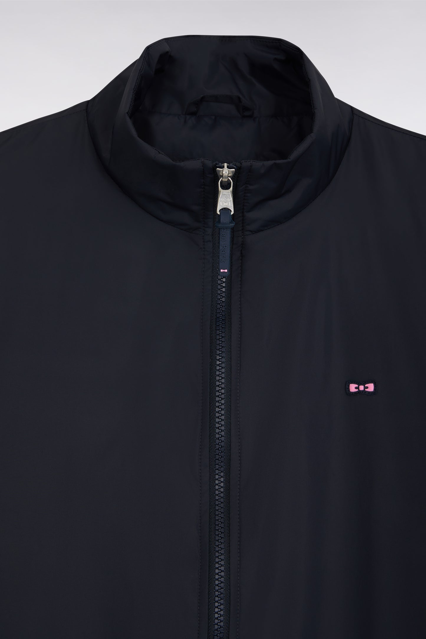 Windproof jacket in navy polyamide