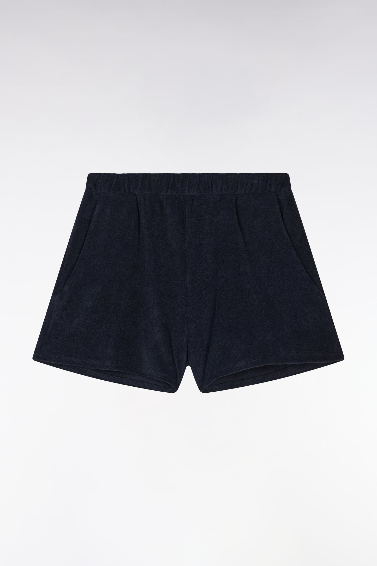 Short navy pyjamas