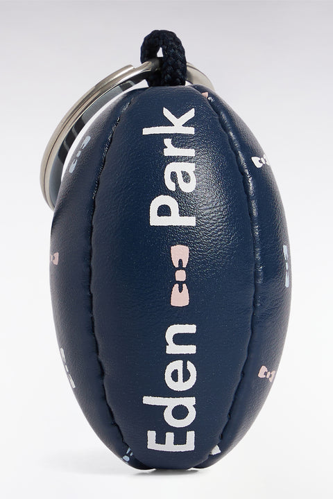 Porte-clés en cuir vegan marine - Image 1