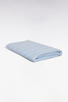 Sky blue cotton beach towel