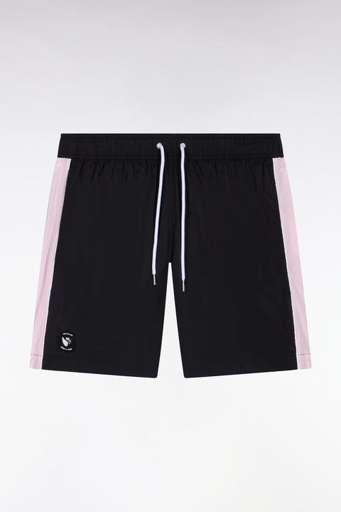 Maillot de bain Nouvelle Zélande noir et rose - Image 2