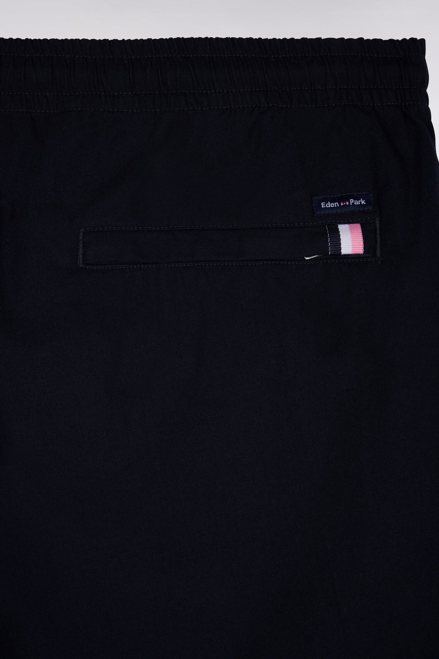 Pantalon en toile de coton marine