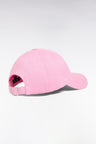 Casquette en twill de coton rose broderie Eden Park