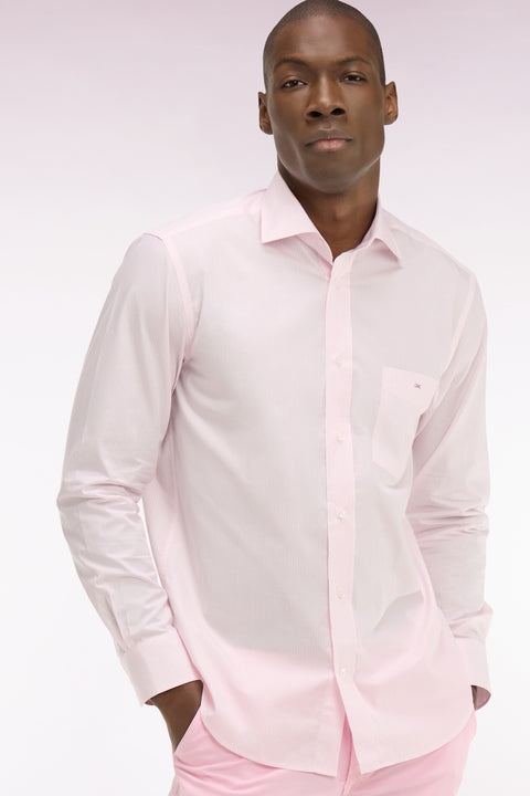 Chemise en coton rose - Image 1