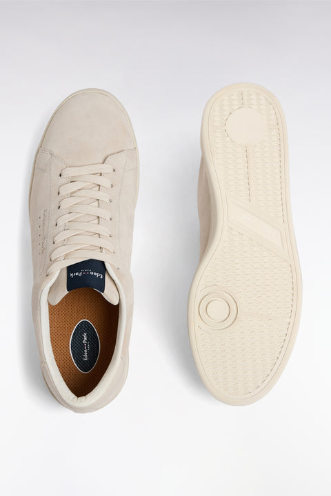 Baskets en cuir suédé gris - Image 3