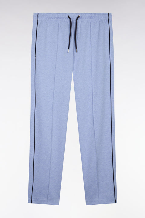 Jogging en coton mélangé ciel coupe regular - Image 2