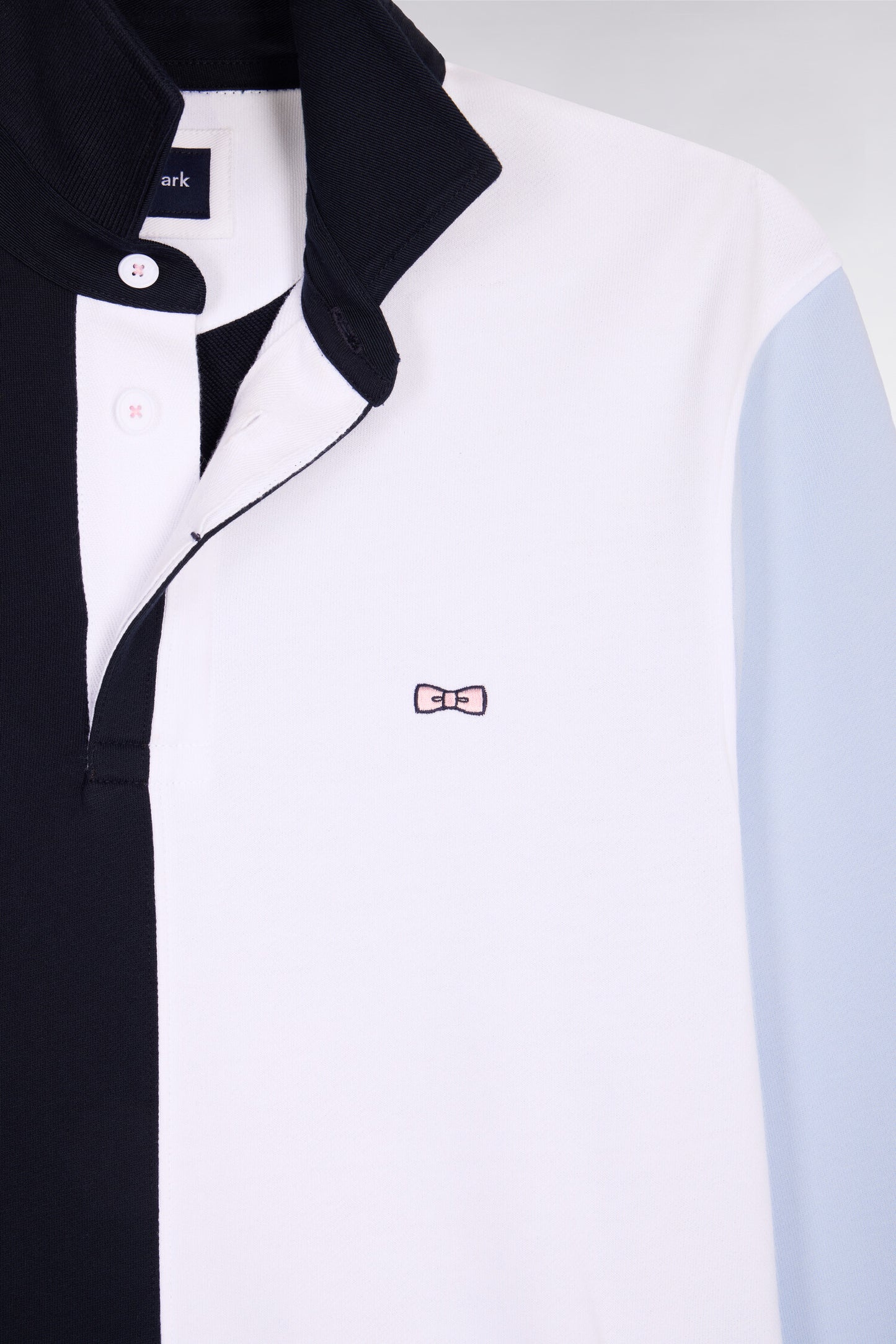 Maillot en molleton coton colorblock