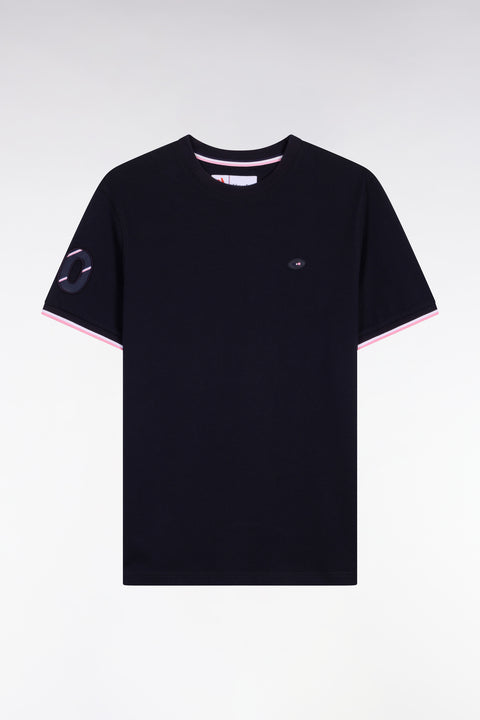 T-shirt XV de France à manches courtes en coton marine coupe regular - Image 2