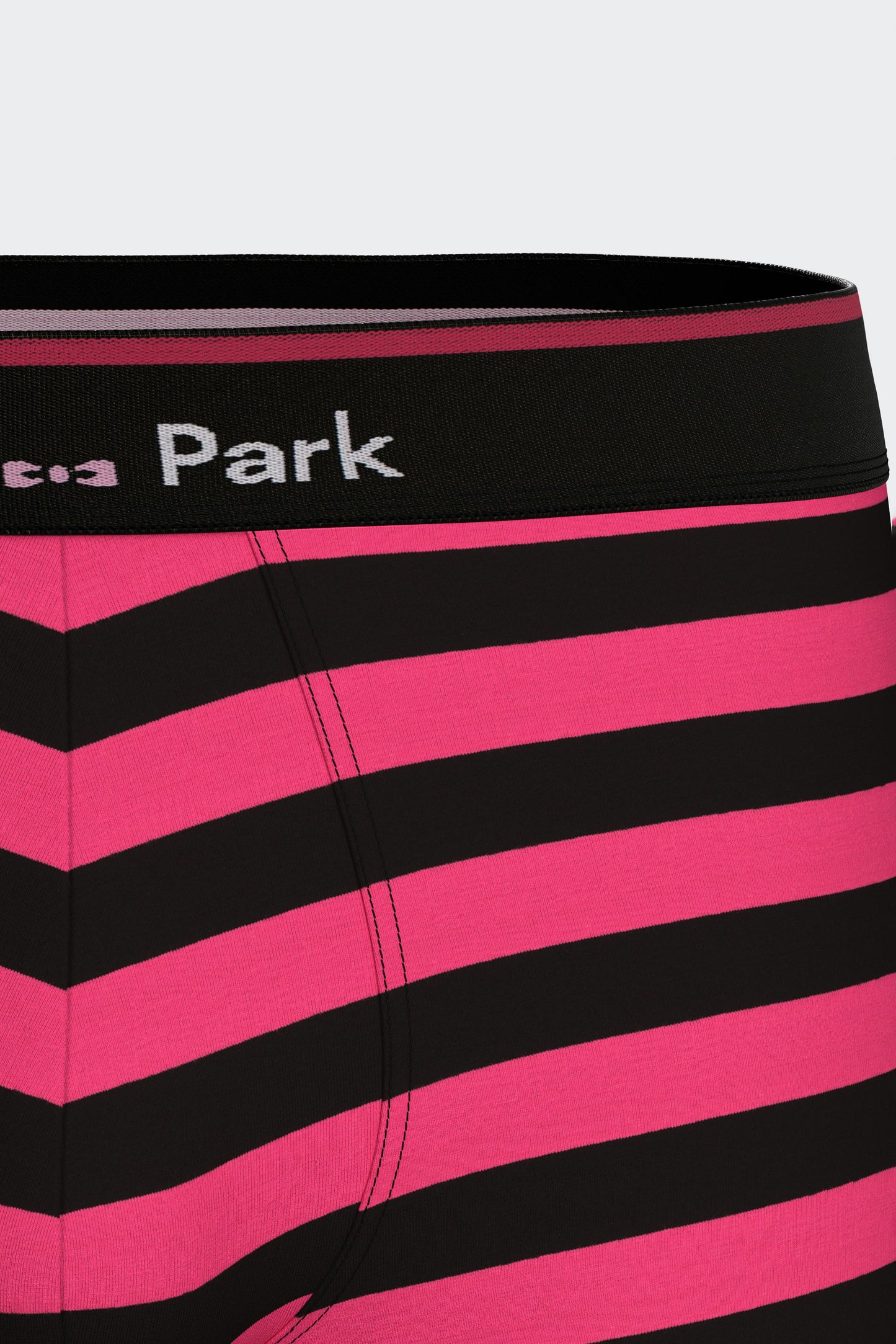 Pack of two fuchsia stretch cotton boxers