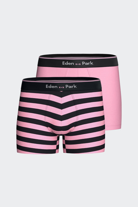 Lot de sous-vêtements en coton stretch rose - Image 1