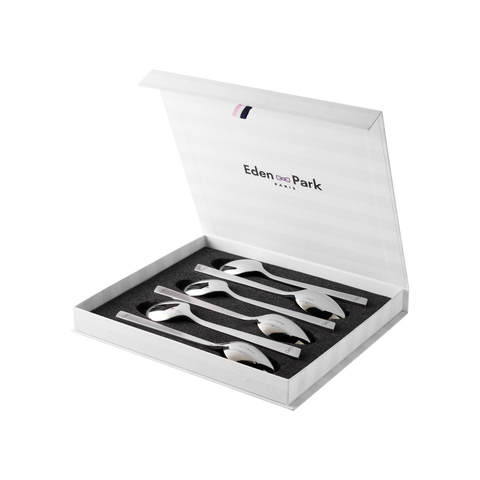 Set of 6 stainless steel table spoons - Image 3