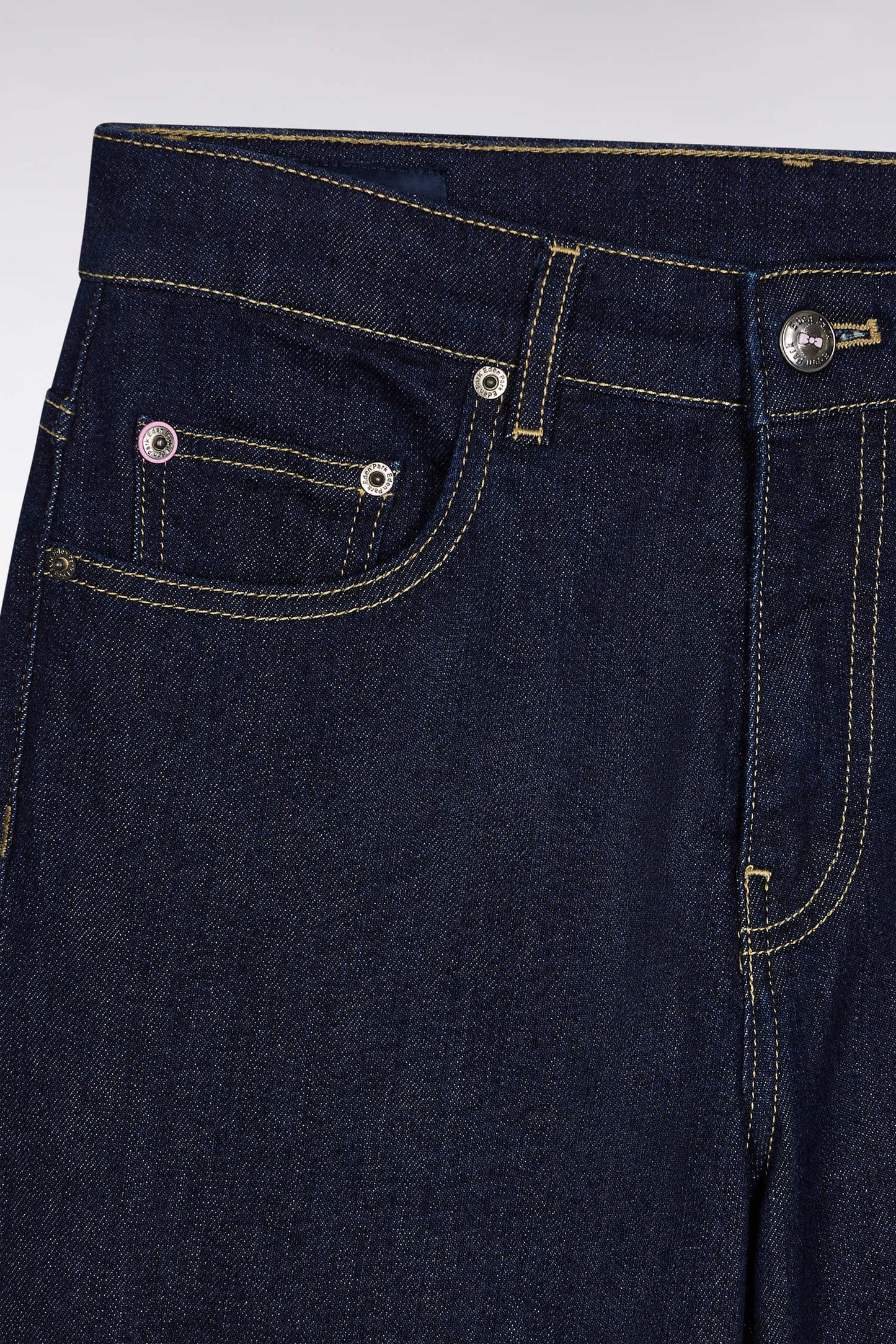 5-pocket jeans in raw stretch denim, regular fit