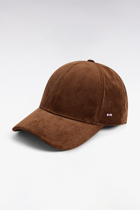 Brown corduroy cap - Image 1