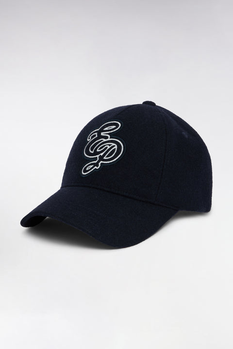 EP navy wool blend cap - Image 1