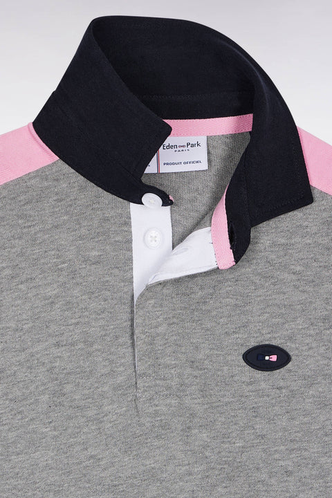 Long-sleeved jersey cotton tricolor XV de France - Image 2