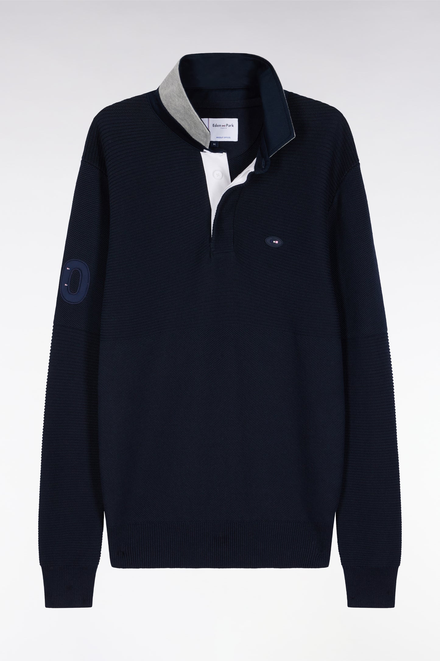 Pull en coton marine