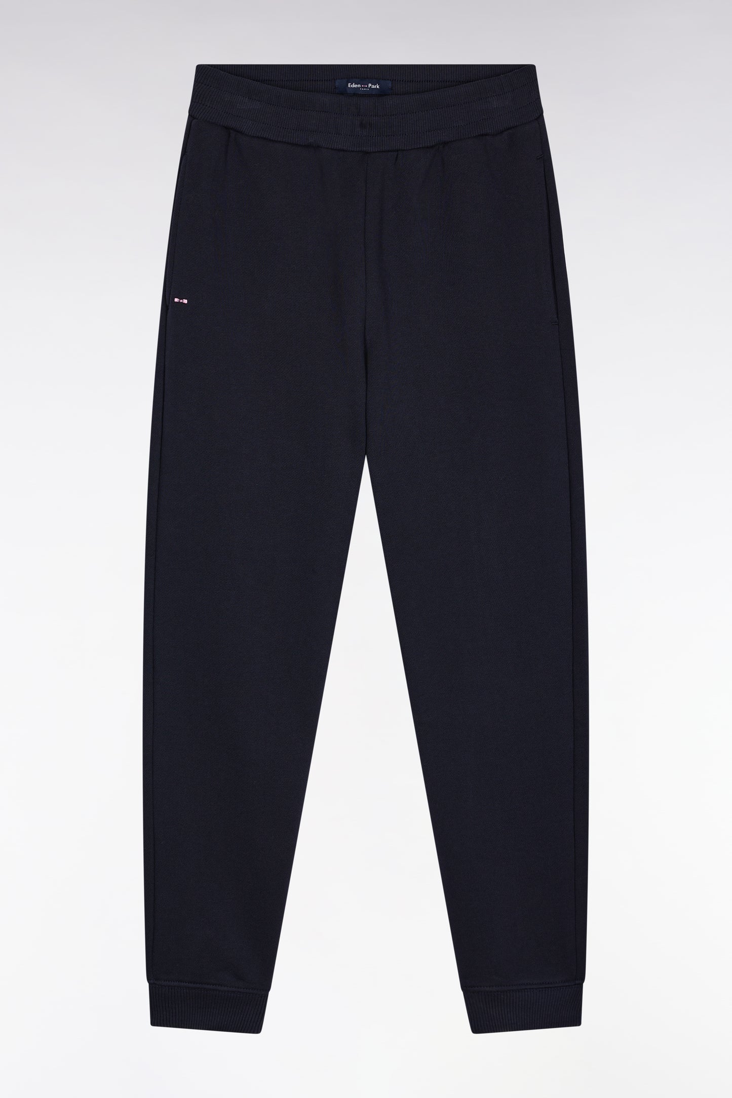 Jogging en molleton coton marine