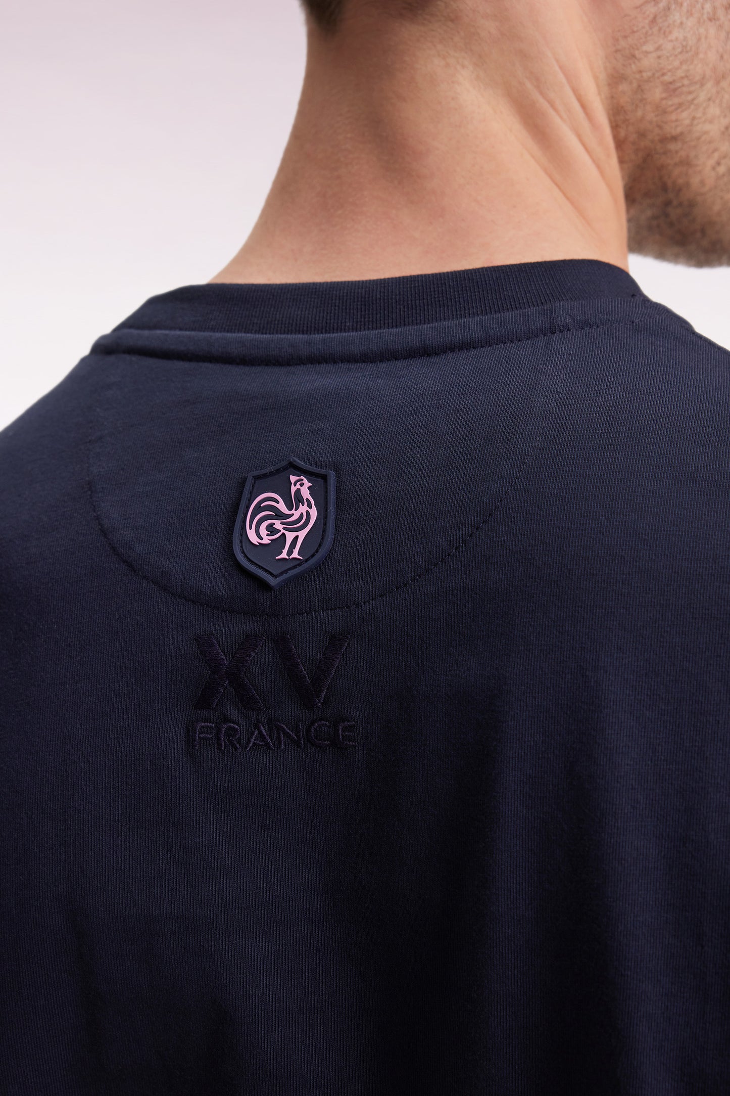 XV de France short-sleeved navy T-shirt