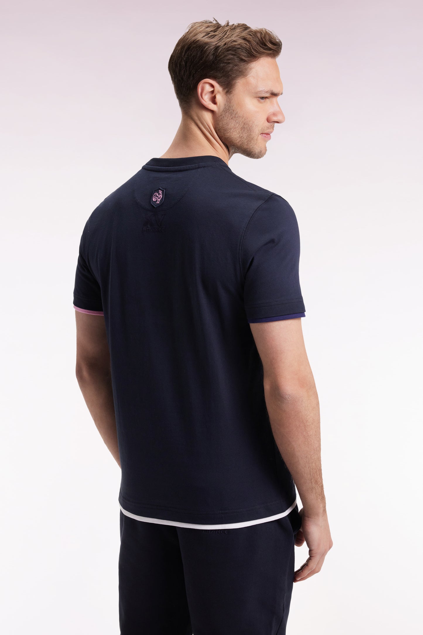 XV de France short-sleeved navy T-shirt