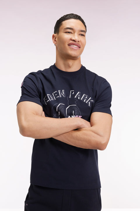 XV de France navy short-sleeved T-shirt - Image 1