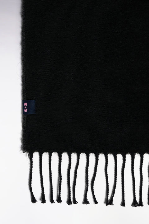 Écharpe jacquard Eden Park noir - Image 2