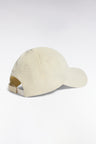 Ecru corduroy cap