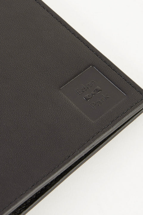 Black leather passport wallet - Image 3
