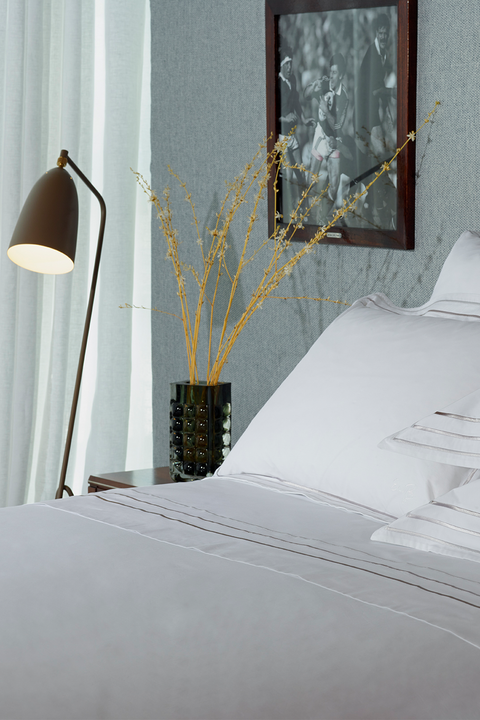 Comforter cover white and silver - Avec toi et les bleus - Image 1