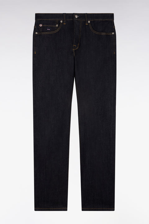 Navy blue jeans in stretch cotton - Image 2