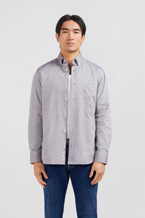 Light grey cotton shirt - Image 3