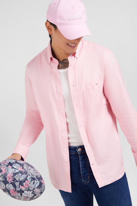 Pink cotton shirt - Image 1