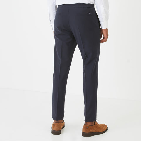 Dark blue suit trousers - Image 3
