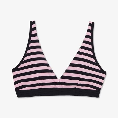 Triangle bra with stripes - Image 1