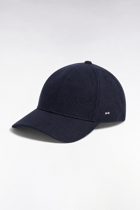 Plain navy winter cap - Image 1