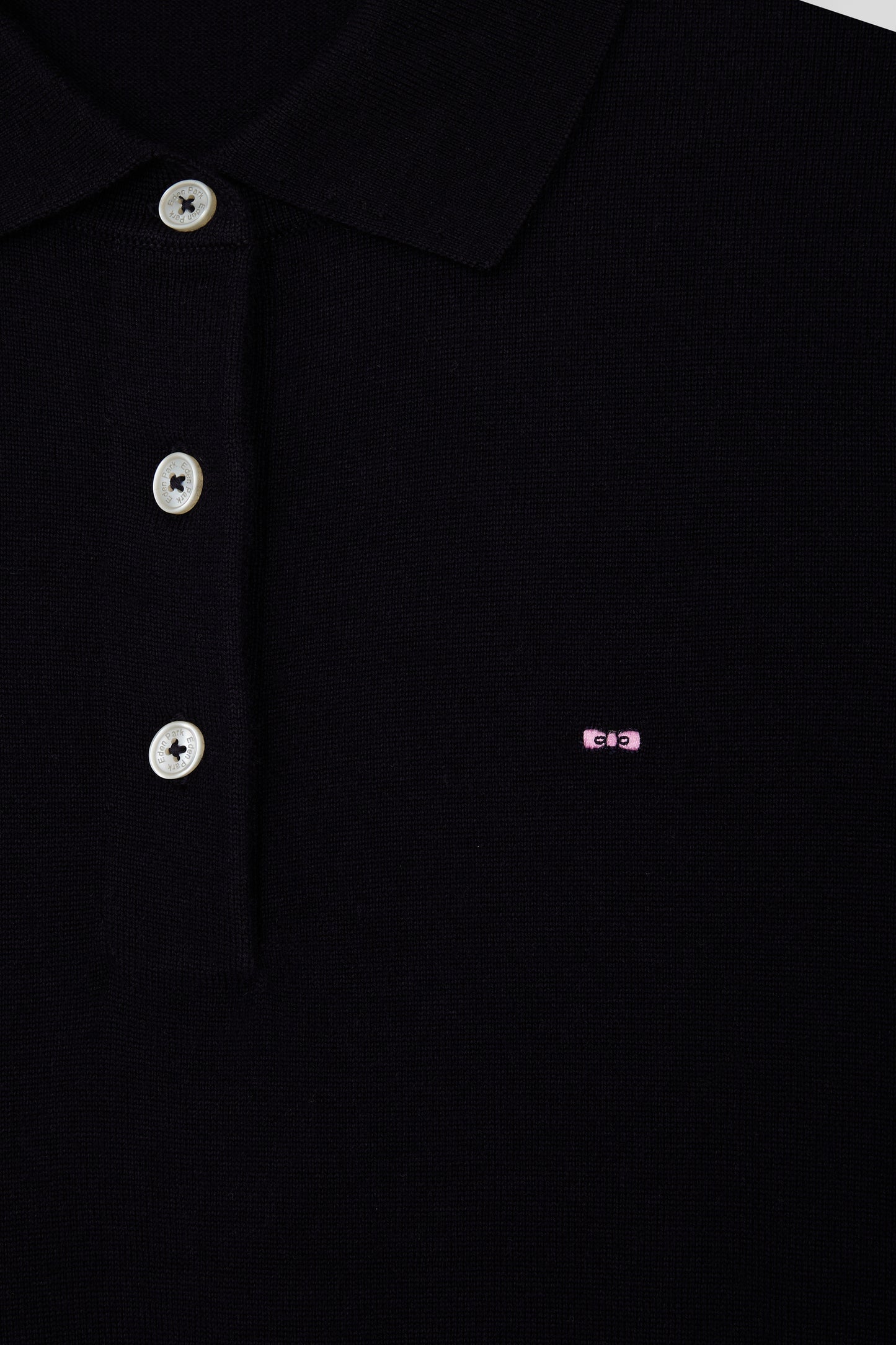 Women's wool jersey-neck sweater, regular fit