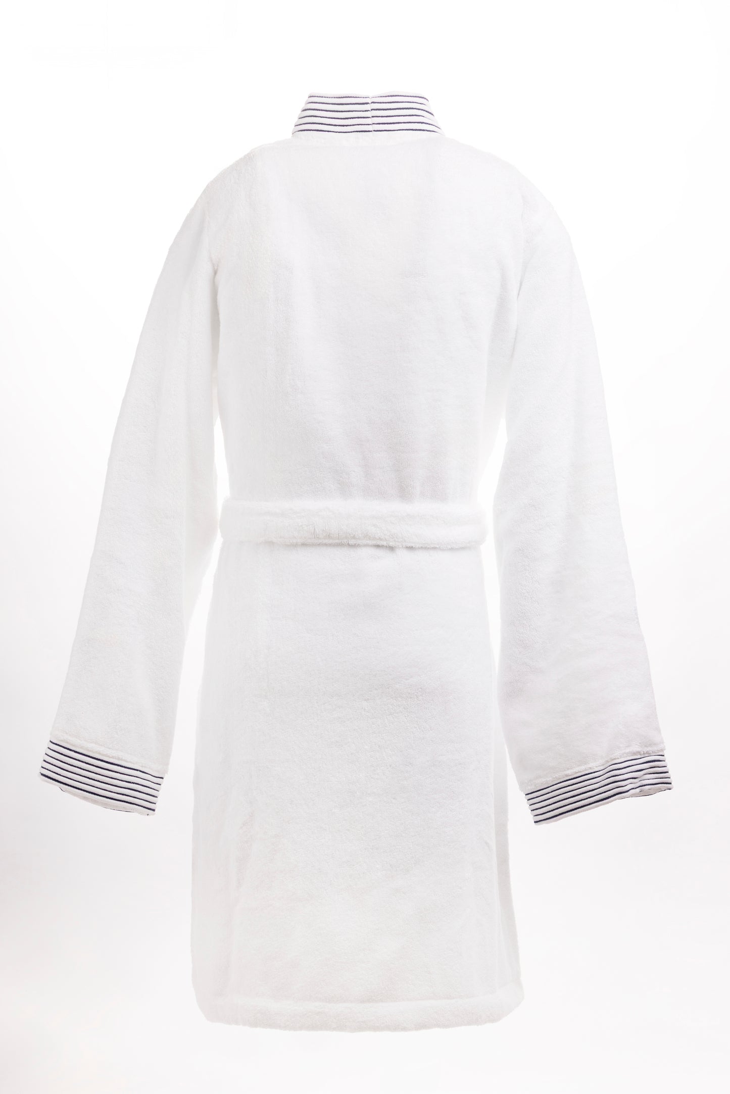 White cotton terry bathrobe - A SHOOTER