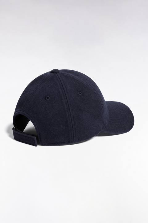Plain navy winter cap - Image 2