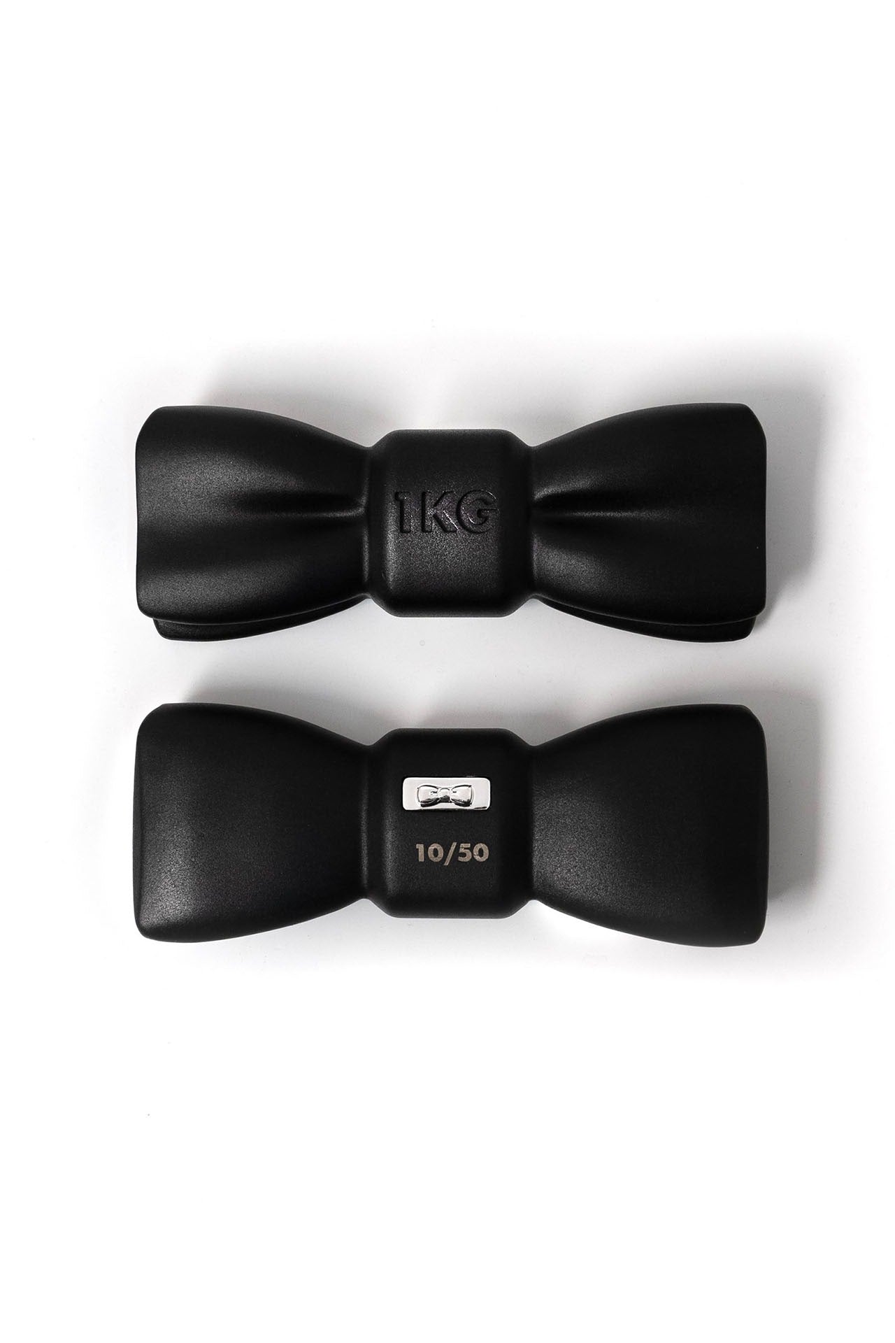 Bi-Bi bow-tie dumbbells Black